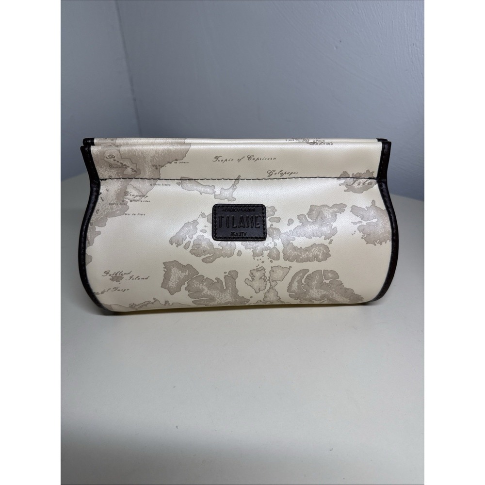 1a Classe Alviero Martini  Beauty authentic map print accessories bag 9 in